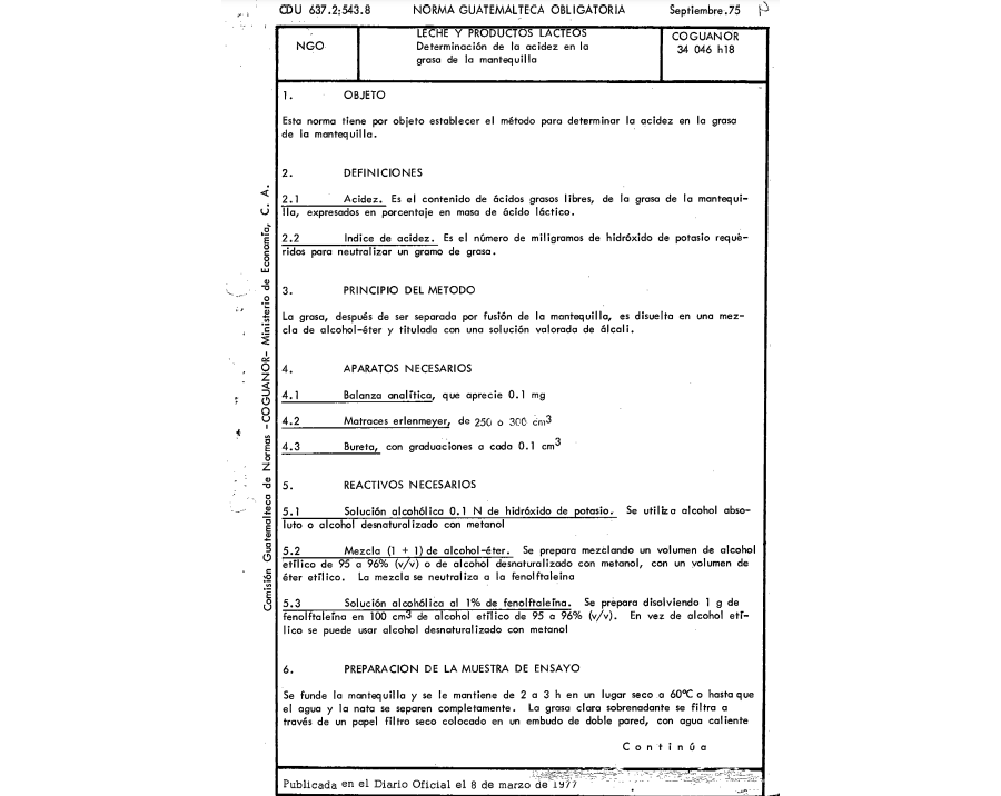 Norma guatemalteca obligatoria